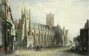 Canterbury Cathedral by Thomas Mann Baynes